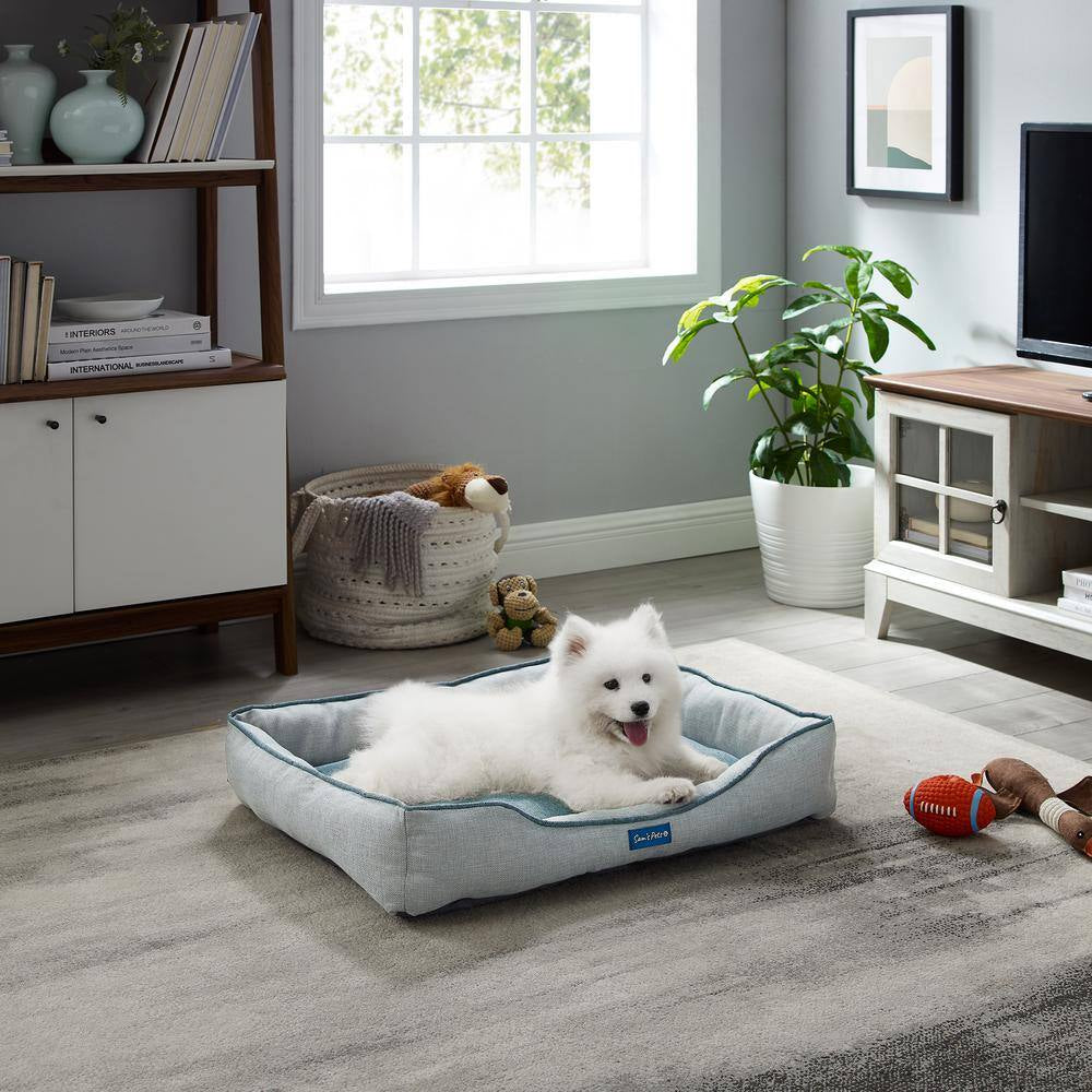 Arthur Medium Gray Dog Bed