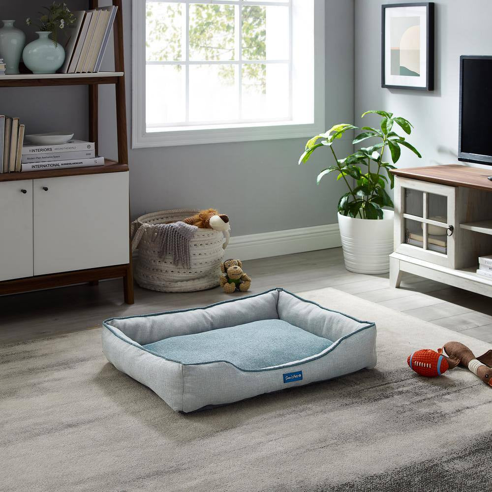 Arthur Medium Gray Dog Bed